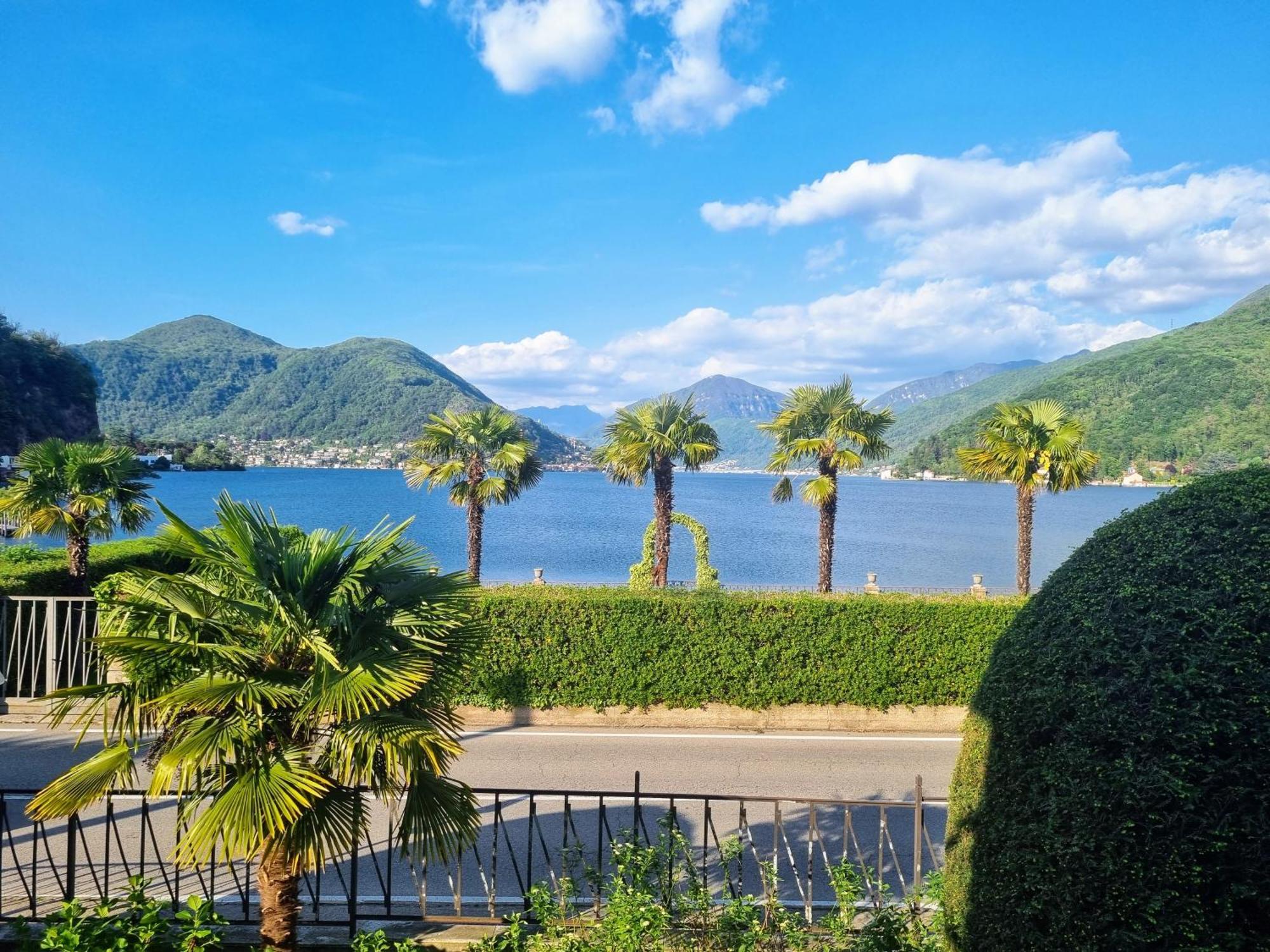 Residenza Lago Sereno Porto Ceresio Eksteriør bilde